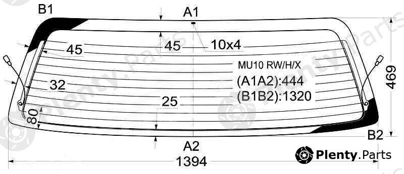  XYG part MU10RW/H/X (MU10RWHX) Replacement part