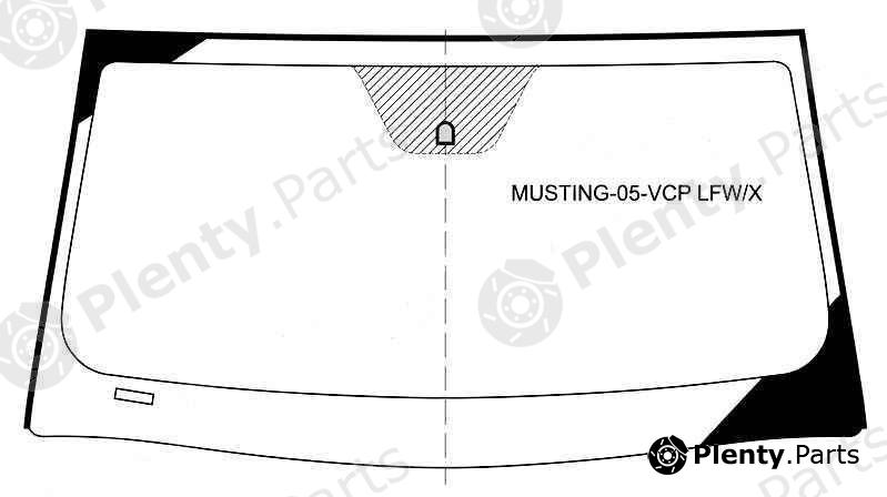  XYG part MUSTANG-05-VCPLFW/X (MUSTANG05VCPLFWX) Replacement part