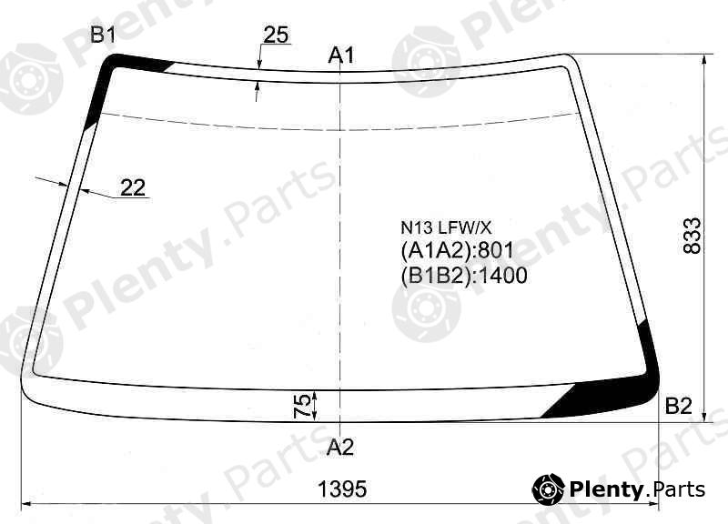  XYG part N13LFW/X (N13LFWX) Replacement part