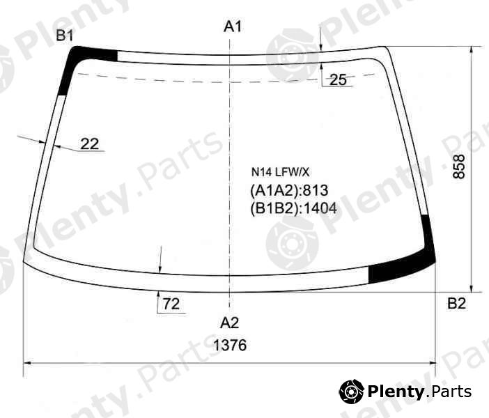  XYG part N14LFW/X (N14LFWX) Replacement part