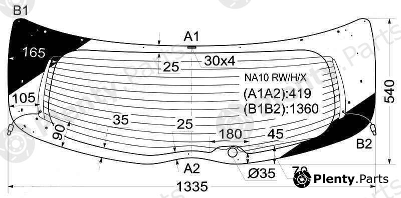  XYG part NA10RW/H/X (NA10RWHX) Replacement part