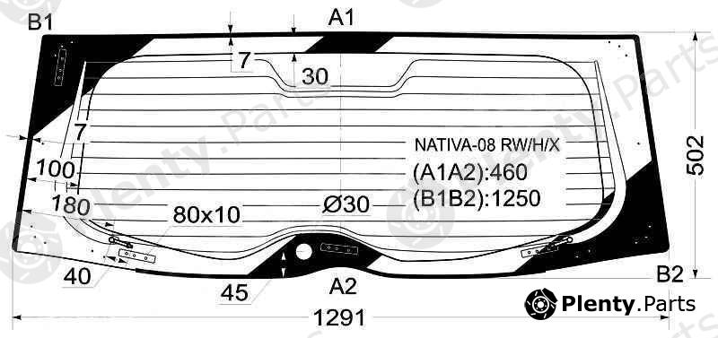  XYG part NATIVA-08RW/H/X (NATIVA08RWHX) Replacement part