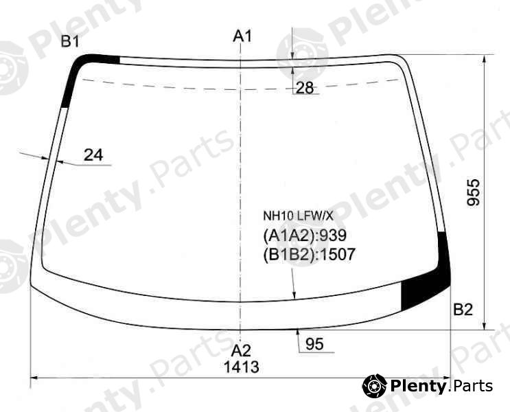  XYG part NH10LFW/X (NH10LFWX) Replacement part