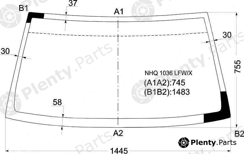 XYG part NHQ1036LFW/X (NHQ1036LFWX) Replacement part