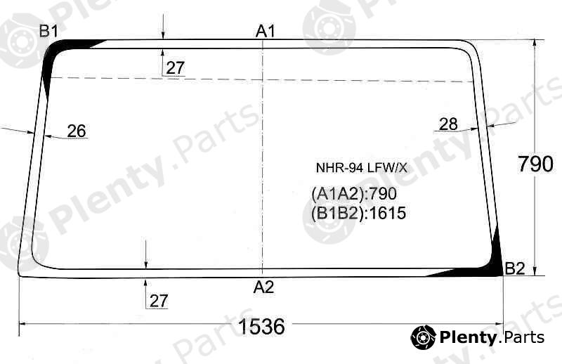  XYG part NHR-94LFW/X (NHR94LFWX) Replacement part