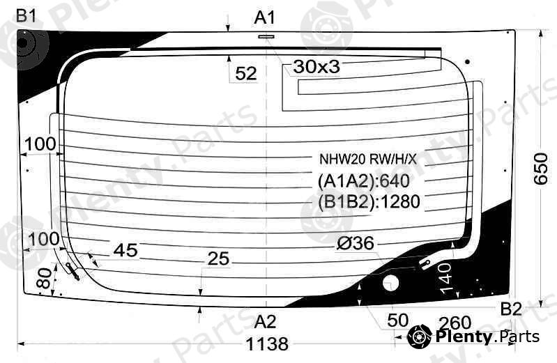  XYG part NHW20RW/H/X (NHW20RWHX) Replacement part