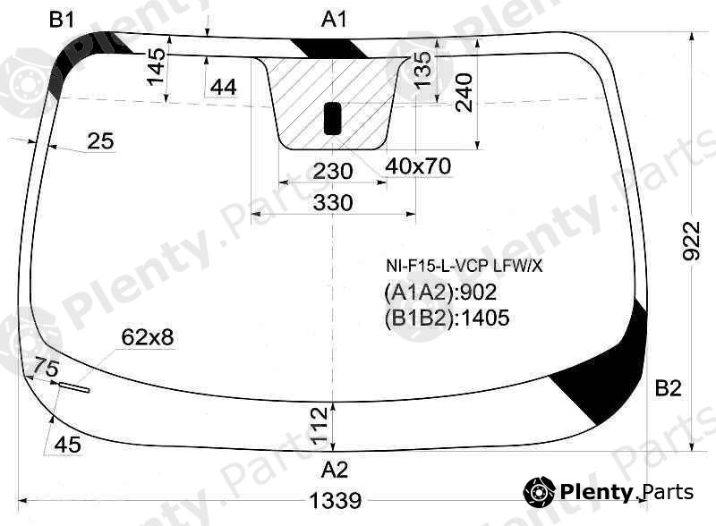  XYG part NI-F15-L-VCPLFW/X (NIF15LVCPLFWX) Replacement part