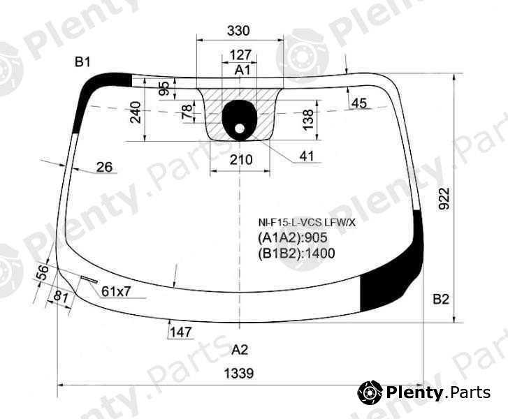  XYG part NI-F15-L-VCSLFW/X (NIF15LVCSLFWX) Replacement part