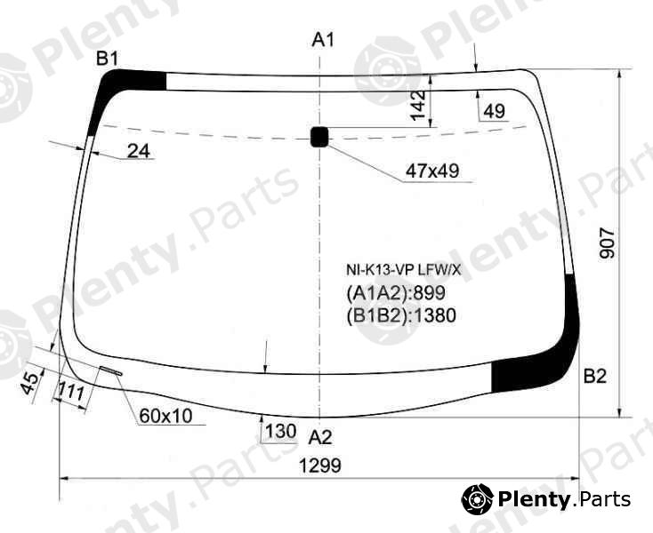  XYG part NI-K13-VPLFW/X (NIK13VPLFWX) Replacement part