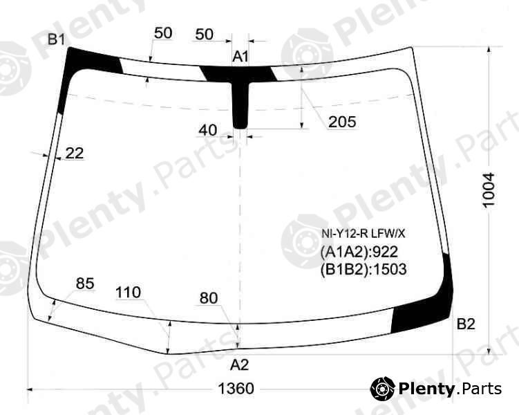  XYG part NI-Y12-RLFW/X (NIY12RLFWX) Replacement part