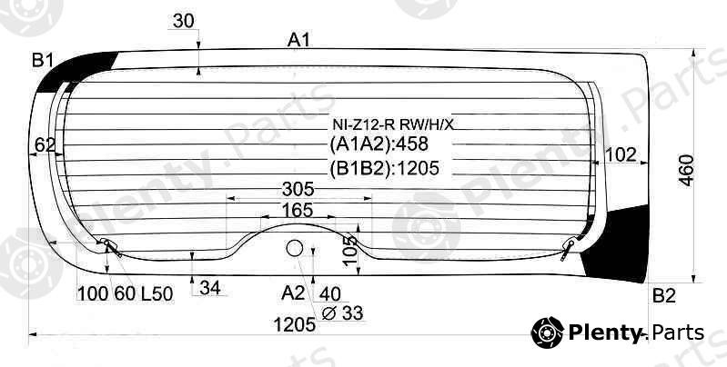  XYG part NI-Z12-RRW/H/X (NIZ12RRWHX) Replacement part