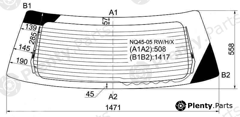 XYG part NQ45-05RW/H/X (NQ4505RWHX) Replacement part