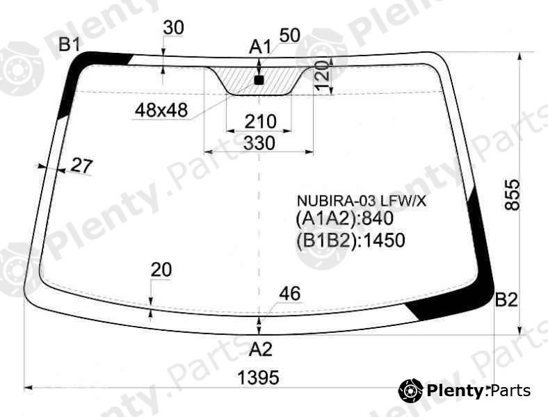  XYG part NUBIRA-03LFW/X (NUBIRA03LFWX) Replacement part