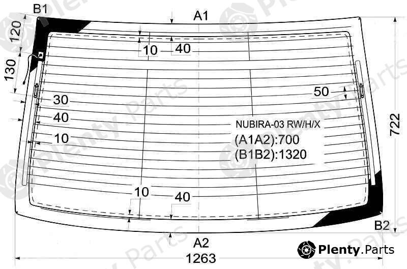  XYG part NUBIRA-03RW/H/X (NUBIRA03RWHX) Replacement part