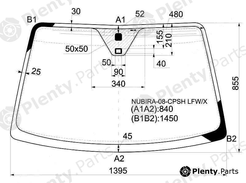  XYG part NUBIRA-08-CPSHLFW/X (NUBIRA08CPSHLFWX) Replacement part