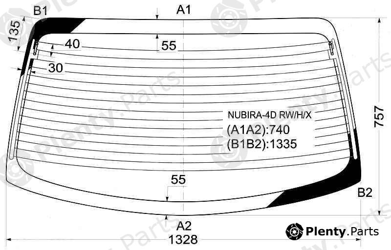  XYG part NUBIRA-4DRW/H/X (NUBIRA4DRWHX) Replacement part