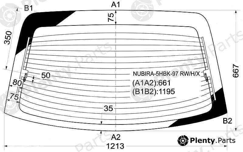  XYG part NUBIRA-5HBK-97RW/H/X (NUBIRA5HBK97RWHX) Replacement part