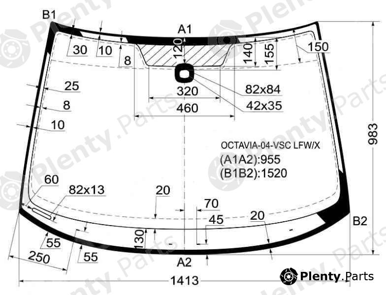  XYG part OCTAVIA-04-VSCLFW/X (OCTAVIA04VSCLFWX) Replacement part