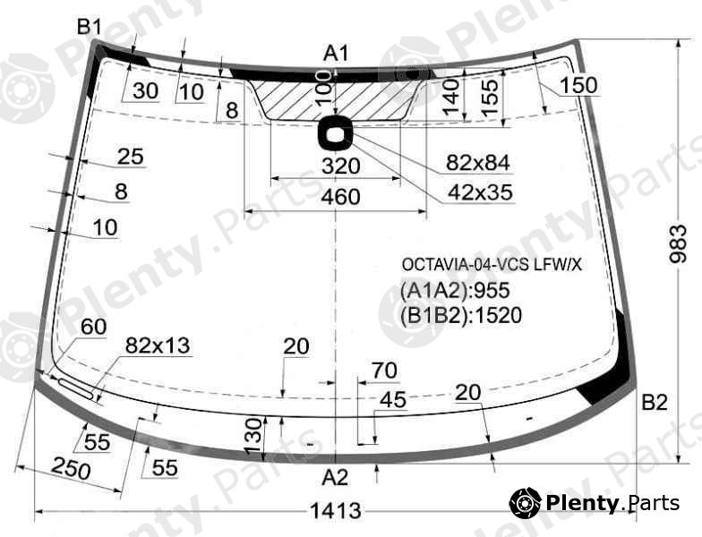  XYG part OCTAVIA-08-VCSLFW/X (OCTAVIA08VCSLFWX) Replacement part