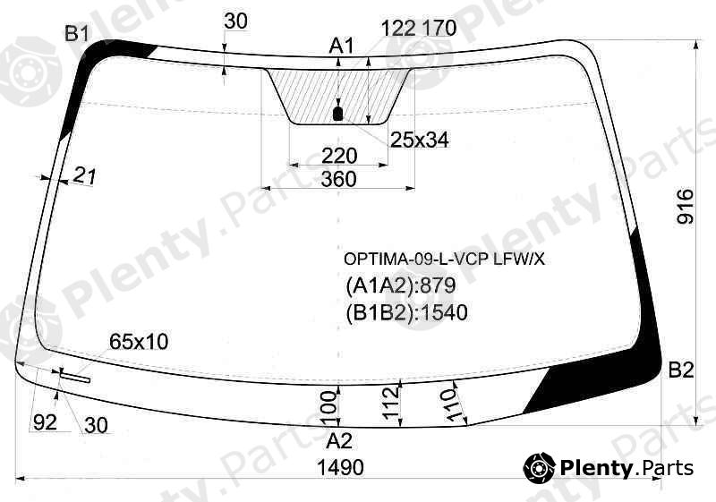  XYG part OPTIMA-09-L-VCPLFW/X (OPTIMA09LVCPLFWX) Replacement part
