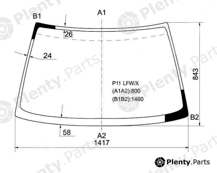  XYG part P11LFW/X (P11LFWX) Replacement part