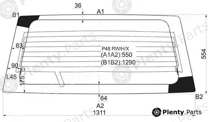  XYG part P45RW/H/X (P45RWHX) Replacement part