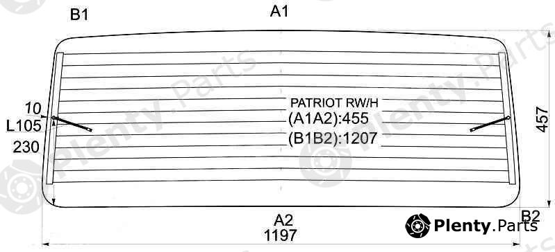  XYG part PATRIOTRW/H (PATRIOTRWH) Replacement part