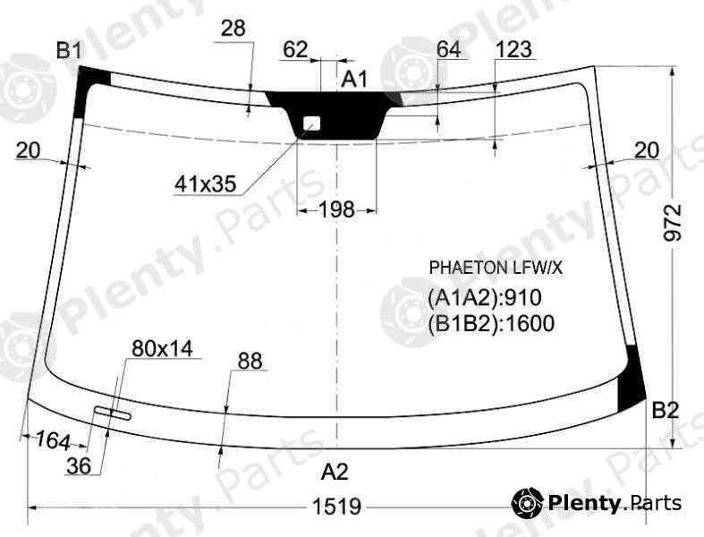  XYG part PHAETONLFW/X (PHAETONLFWX) Replacement part