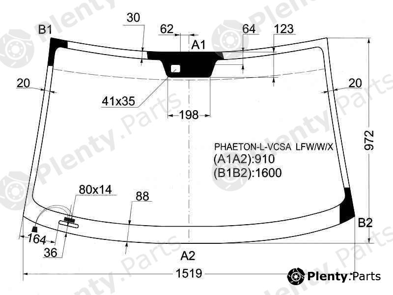  XYG part PHAETON-L-VCSALFW/W/X (PHAETONLVCSALFWWX) Replacement part