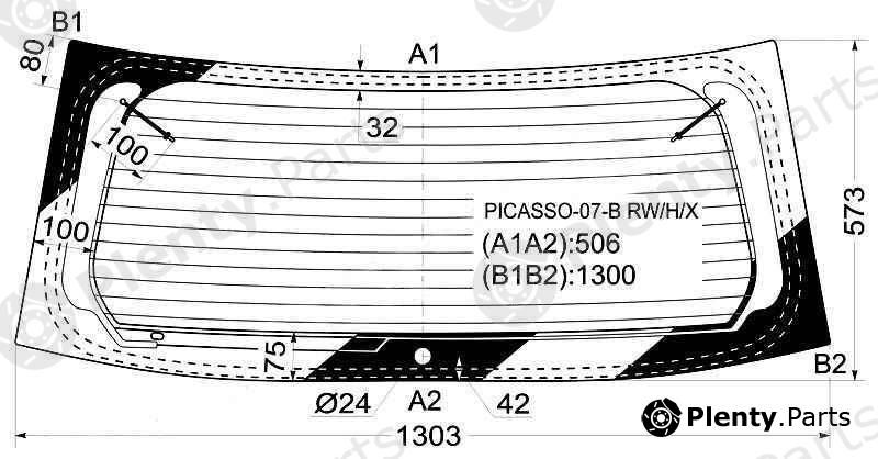  XYG part PICASSO-07-BRW/H/X (PICASSO07BRWHX) Replacement part