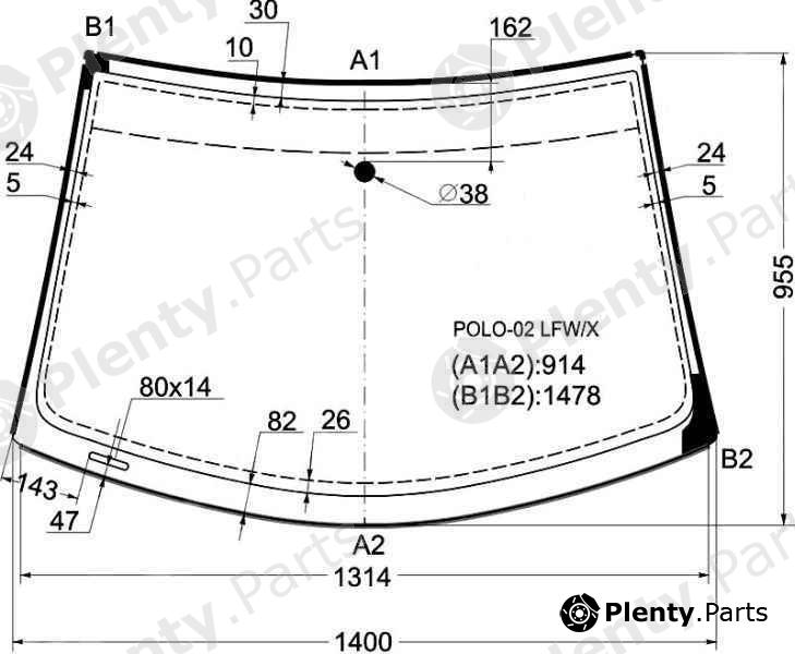  XYG part POLO-02LFW/X (POLO02LFWX) Replacement part