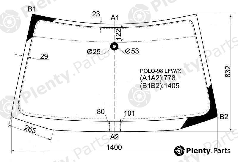  XYG part POLO-98LFW/X (POLO98LFWX) Replacement part