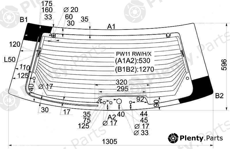  XYG part PW11RW/H/X (PW11RWHX) Replacement part