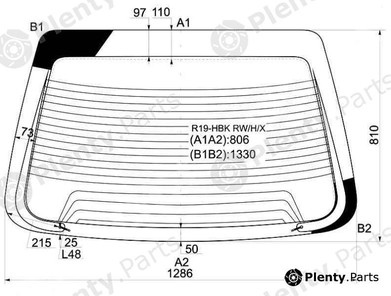  XYG part R19-HBKRW/H/X (R19HBKRWHX) Replacement part