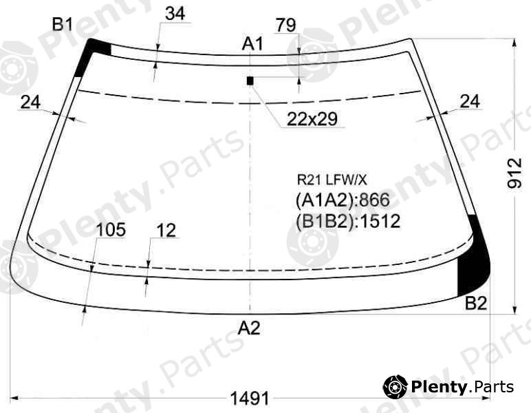  XYG part R21LFW/X (R21LFWX) Replacement part
