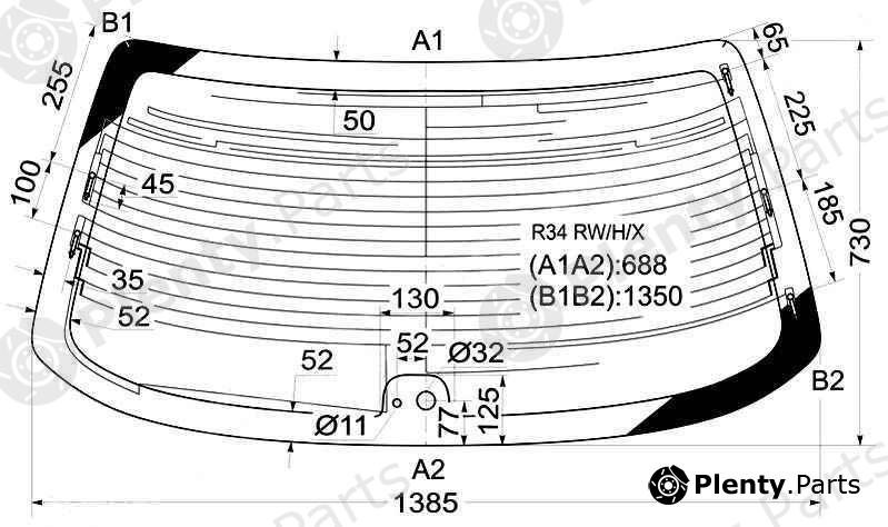  XYG part R34RW/H/X (R34RWHX) Replacement part