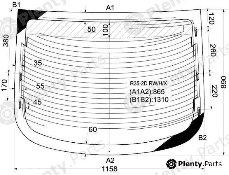  XYG part R35-2DRW/H/X (R352DRWHX) Replacement part