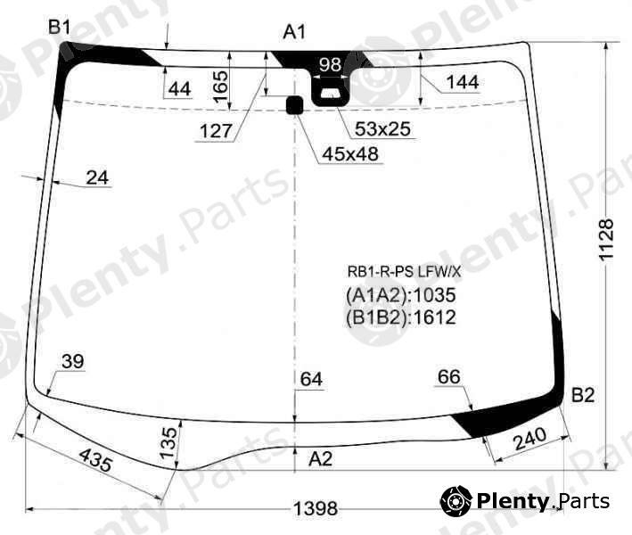 XYG part RB1-R-PSLFW/X (RB1RPSLFWX) Replacement part