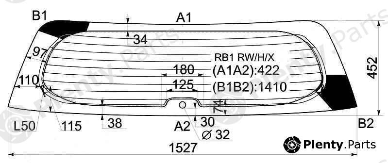  XYG part RB1RW/H/X (RB1RWHX) Replacement part