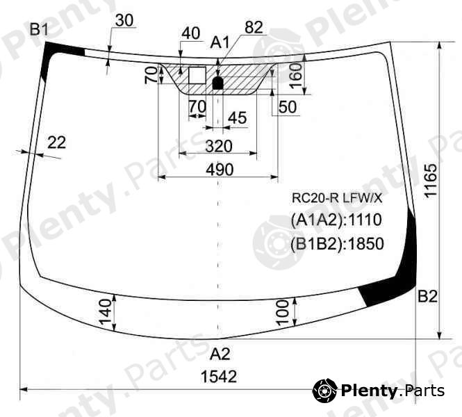  XYG part RC20-RLFW/X (RC20RLFWX) Replacement part