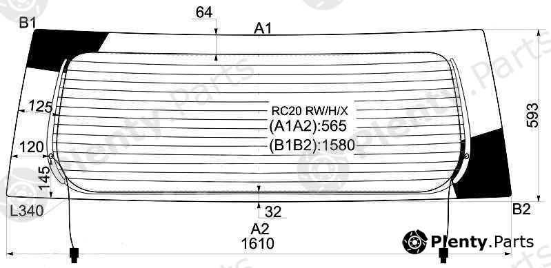  XYG part RC20RW/H/X (RC20RWHX) Replacement part