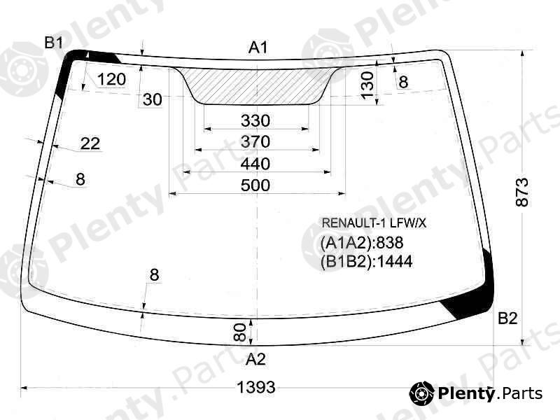  XYG part RENAULT-1LFW/X (RENAULT1LFWX) Replacement part