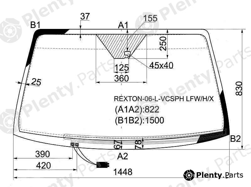 XYG part REXTON-06-L-VCSPHLFW/H/X (REXTON06LVCSPHLFWHX) Replacement part