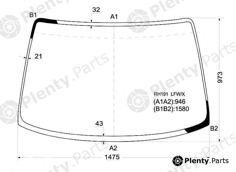  XYG part RH191LFW/X (RH191LFWX) Replacement part