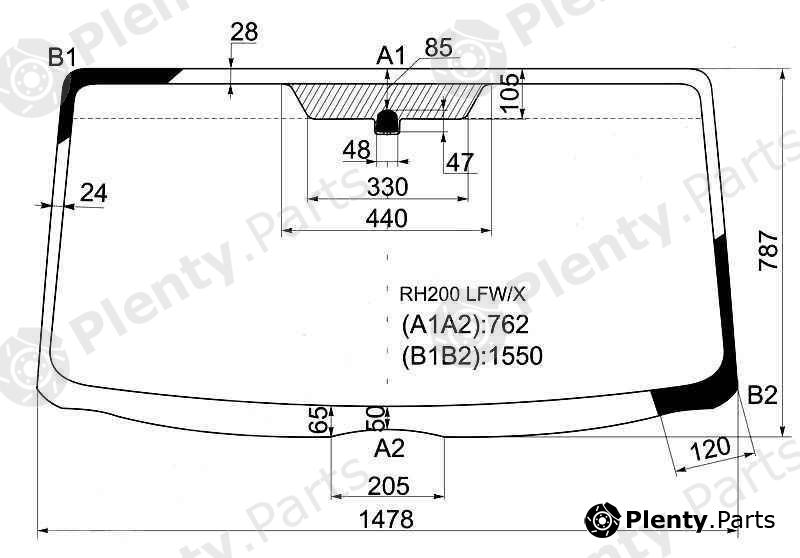 XYG part RH200LFW/X (RH200LFWX) Replacement part