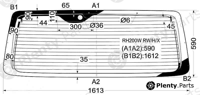  XYG part RH200WRW/H/X (RH200WRWHX) Replacement part