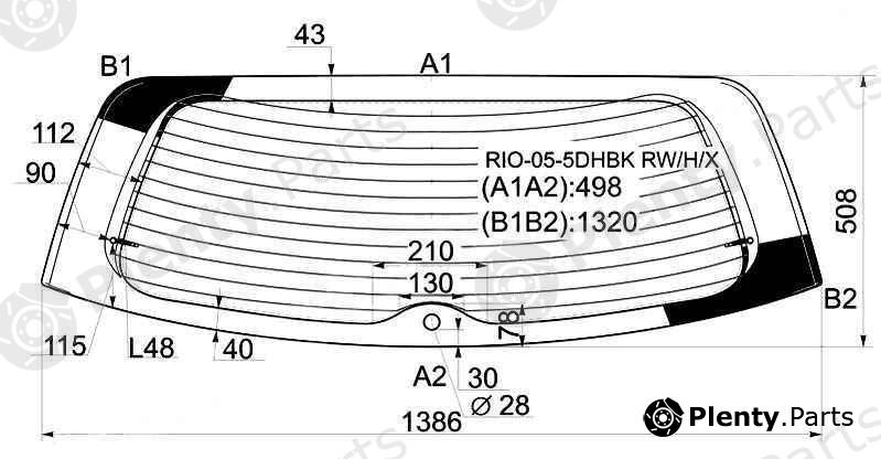  XYG part RIO-05-5DHBKRW/H/X (RIO055DHBKRWHX) Replacement part