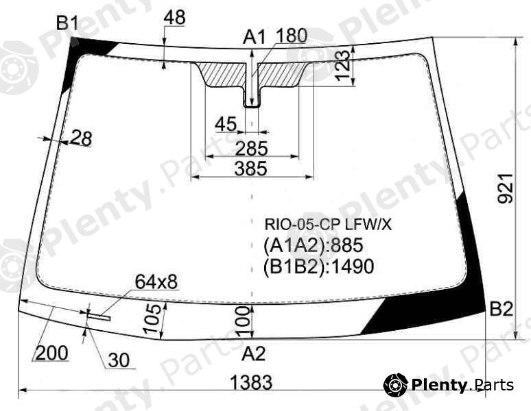  XYG part RIO-05-CPLFW/X (RIO05CPLFWX) Replacement part