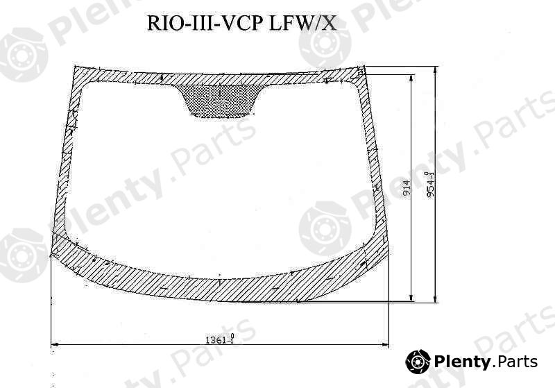  XYG part RIO-III-L-VCPLFW/X (RIOIIILVCPLFWX) Replacement part