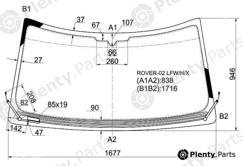  XYG part ROVER-02LFW/H/X (ROVER02LFWHX) Replacement part